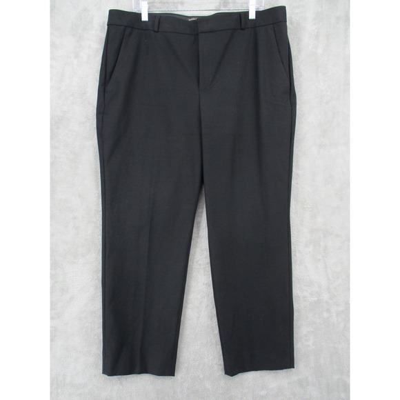 Banana Republic Pants - Banana Republic Pants 16 Black  Stretch Career Office Work Trouser Minimalist